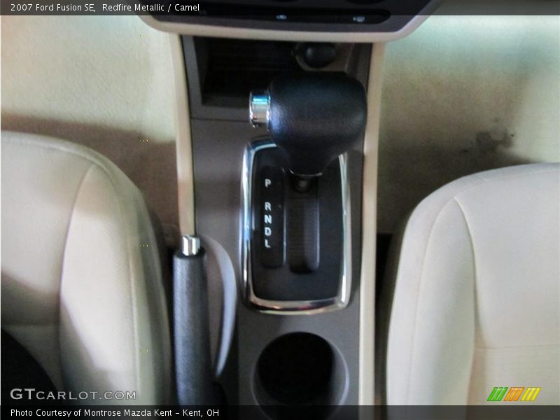 Redfire Metallic / Camel 2007 Ford Fusion SE