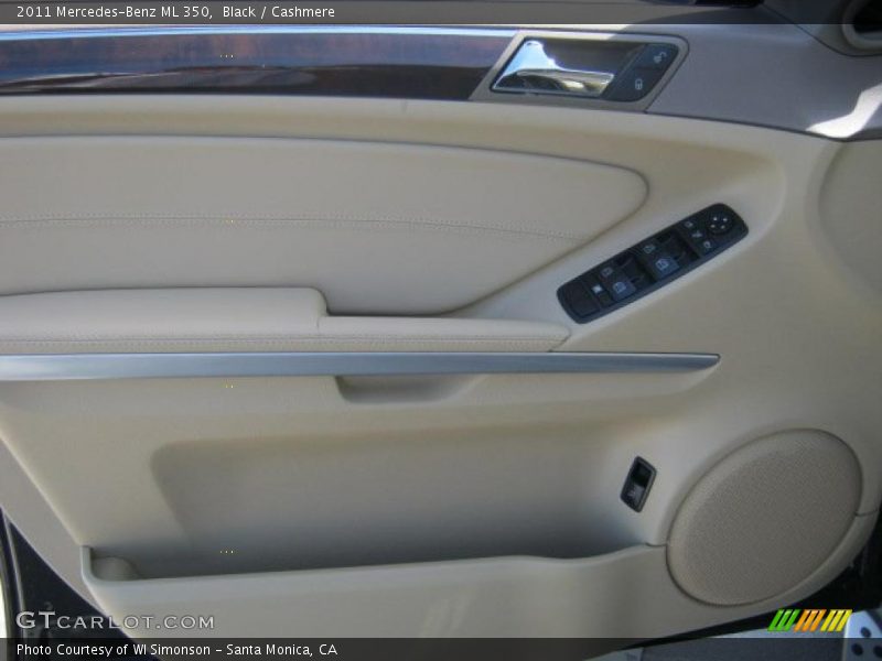 Black / Cashmere 2011 Mercedes-Benz ML 350