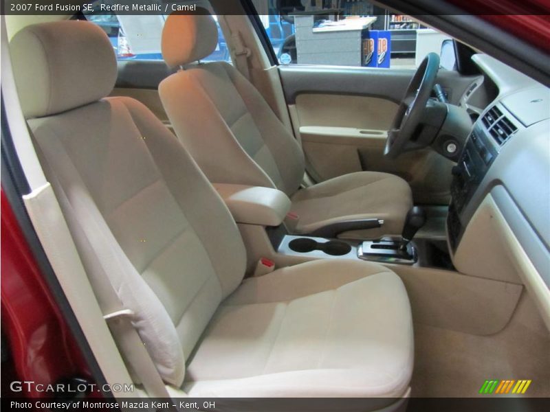 Redfire Metallic / Camel 2007 Ford Fusion SE