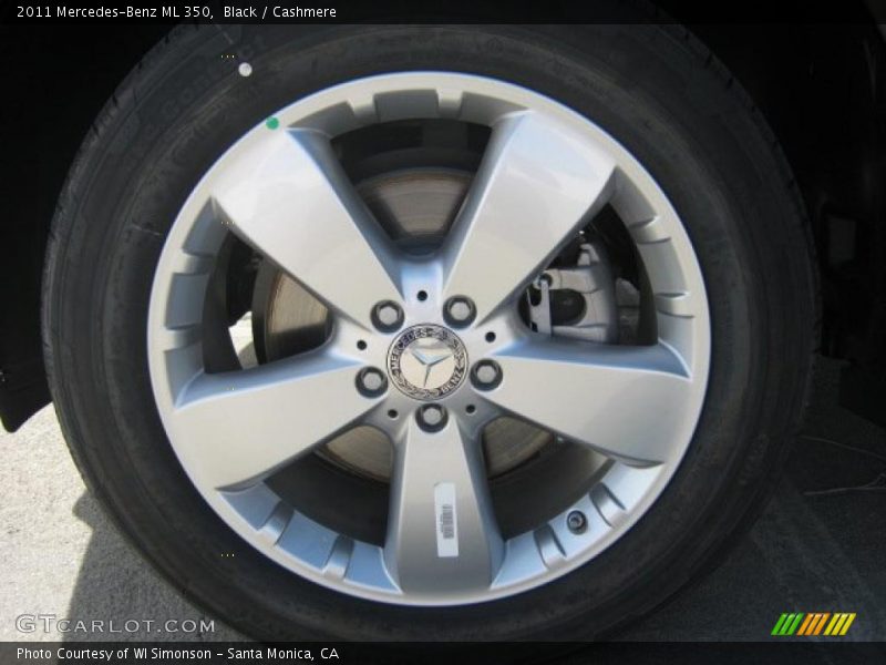 Black / Cashmere 2011 Mercedes-Benz ML 350