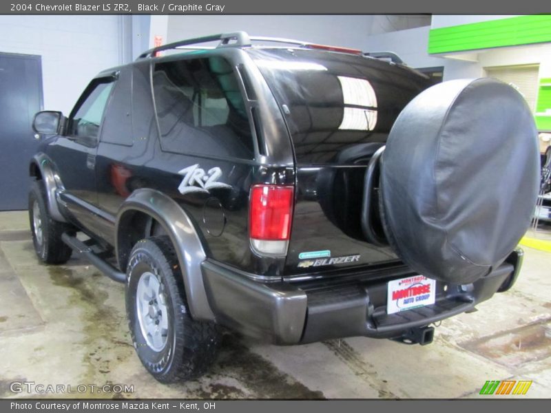 Black / Graphite Gray 2004 Chevrolet Blazer LS ZR2
