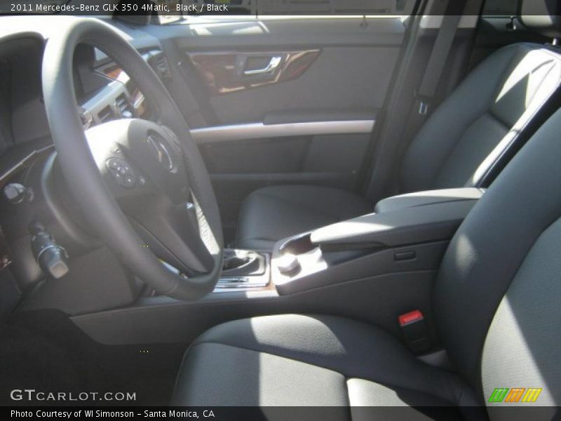 Black / Black 2011 Mercedes-Benz GLK 350 4Matic