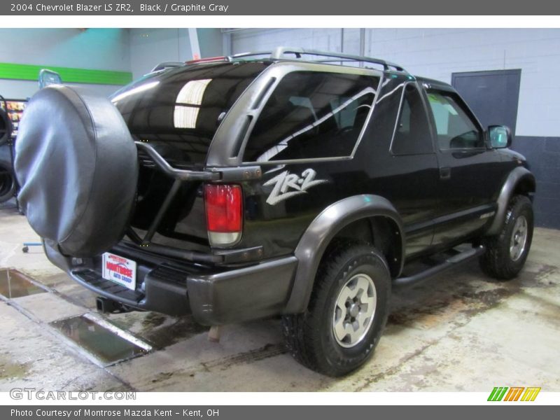 Black / Graphite Gray 2004 Chevrolet Blazer LS ZR2