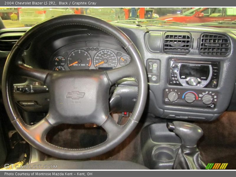 Black / Graphite Gray 2004 Chevrolet Blazer LS ZR2