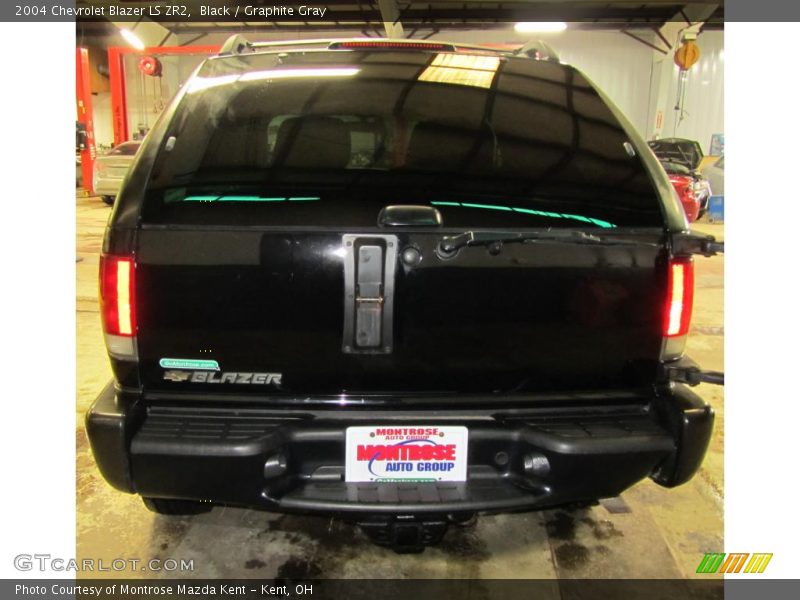 Black / Graphite Gray 2004 Chevrolet Blazer LS ZR2