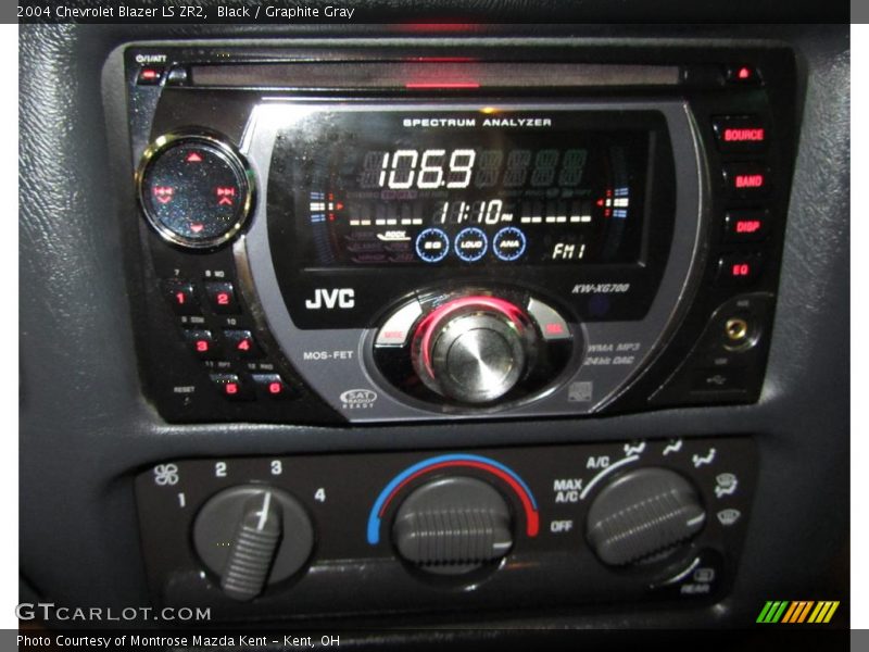 Controls of 2004 Blazer LS ZR2