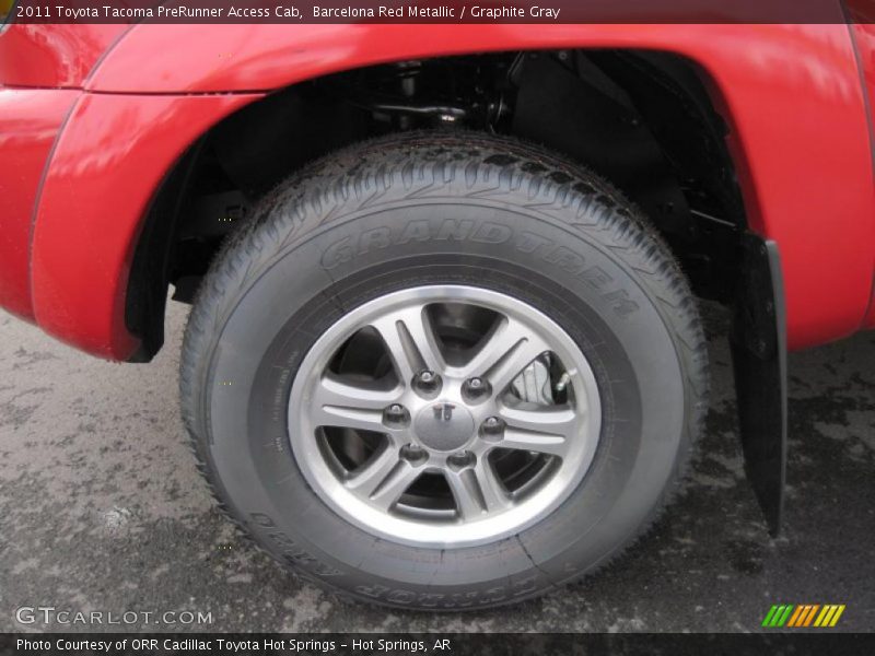 Barcelona Red Metallic / Graphite Gray 2011 Toyota Tacoma PreRunner Access Cab