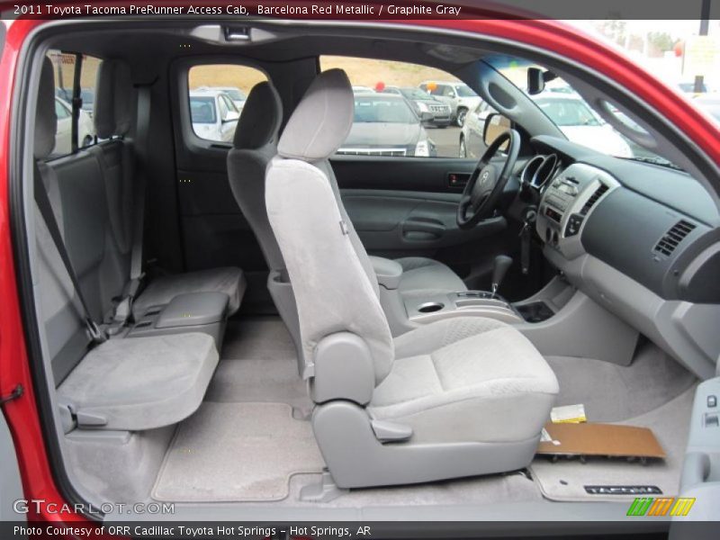  2011 Tacoma PreRunner Access Cab Graphite Gray Interior
