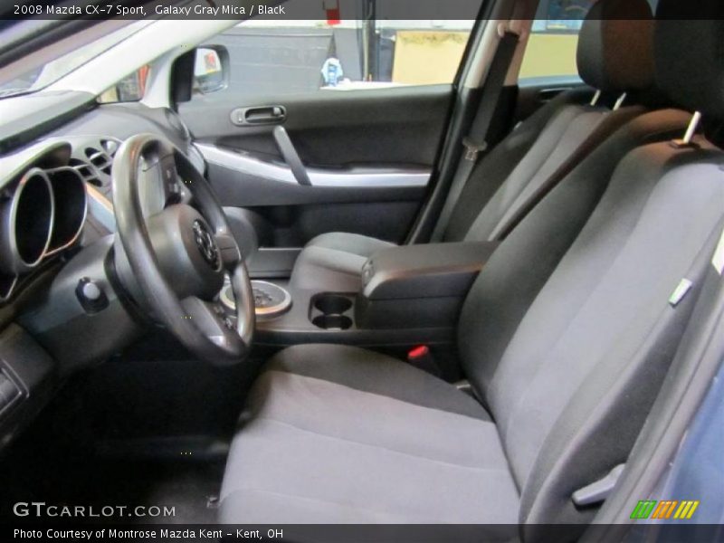 Galaxy Gray Mica / Black 2008 Mazda CX-7 Sport