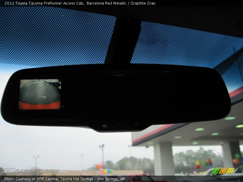 Barcelona Red Metallic / Graphite Gray 2011 Toyota Tacoma PreRunner Access Cab