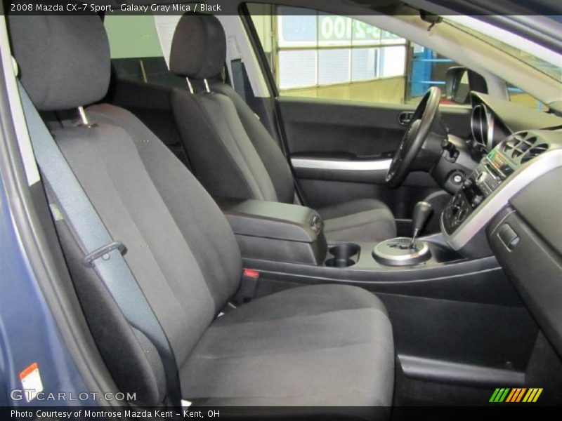 Galaxy Gray Mica / Black 2008 Mazda CX-7 Sport