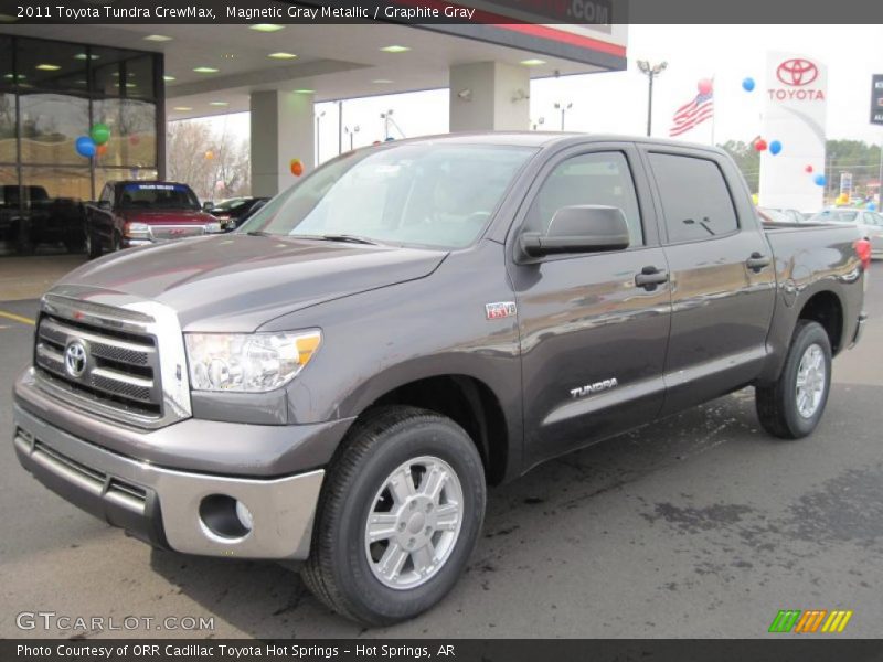 Magnetic Gray Metallic / Graphite Gray 2011 Toyota Tundra CrewMax