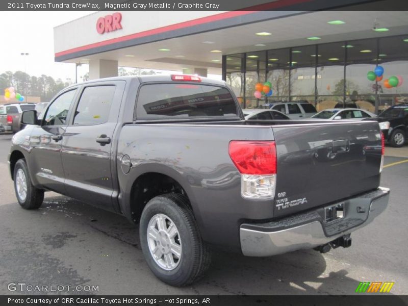 Magnetic Gray Metallic / Graphite Gray 2011 Toyota Tundra CrewMax