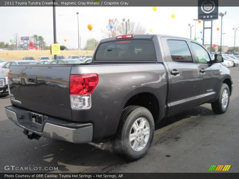 Magnetic Gray Metallic / Graphite Gray 2011 Toyota Tundra CrewMax