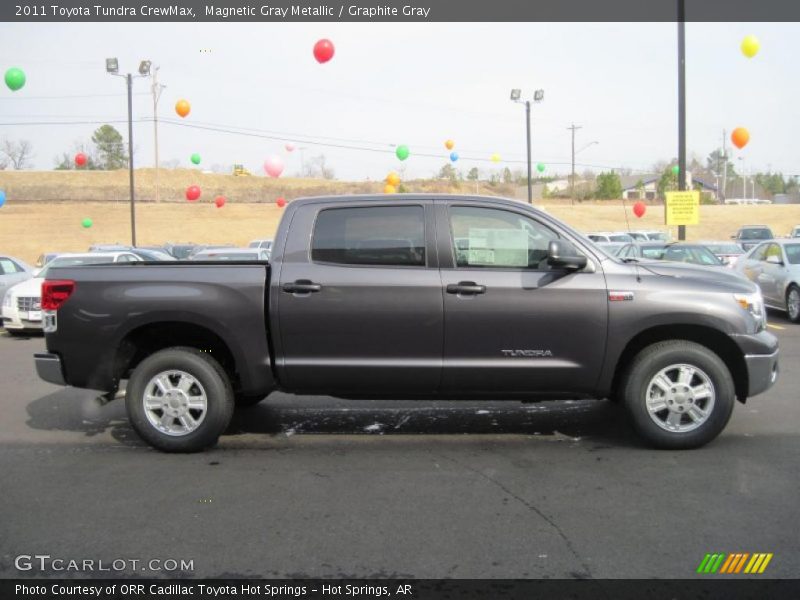 Magnetic Gray Metallic / Graphite Gray 2011 Toyota Tundra CrewMax