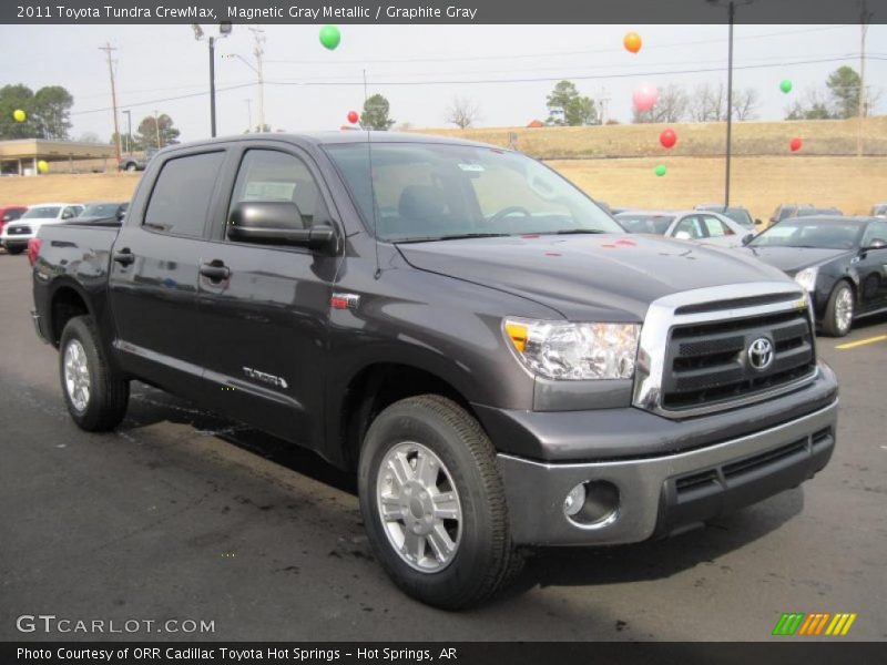 Magnetic Gray Metallic / Graphite Gray 2011 Toyota Tundra CrewMax
