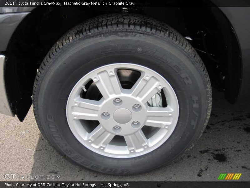 Magnetic Gray Metallic / Graphite Gray 2011 Toyota Tundra CrewMax