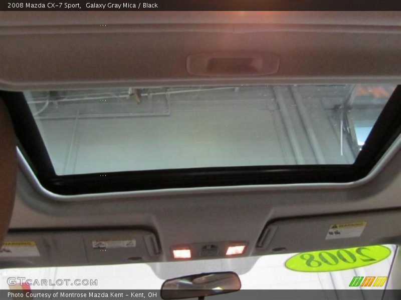 Galaxy Gray Mica / Black 2008 Mazda CX-7 Sport
