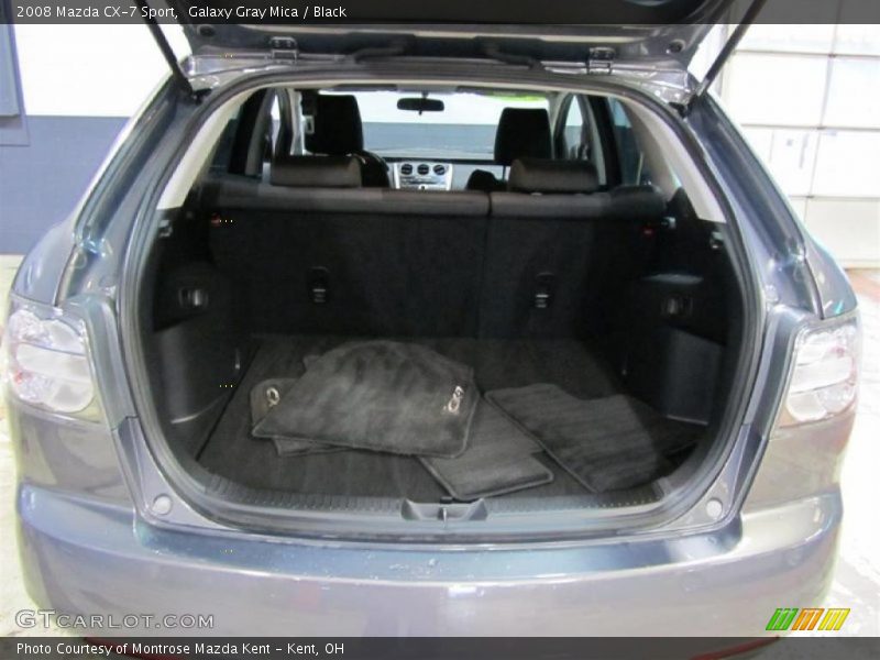 Galaxy Gray Mica / Black 2008 Mazda CX-7 Sport