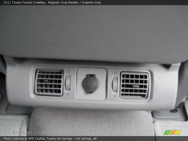 Magnetic Gray Metallic / Graphite Gray 2011 Toyota Tundra CrewMax