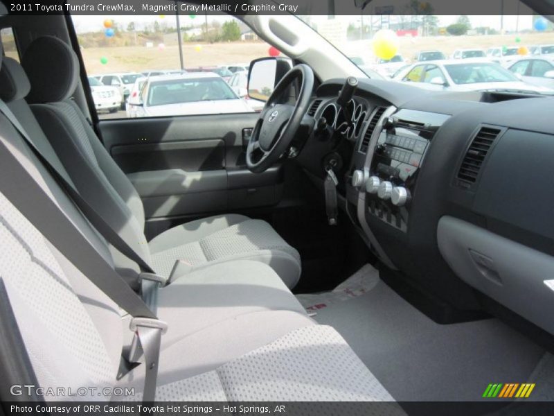 Magnetic Gray Metallic / Graphite Gray 2011 Toyota Tundra CrewMax