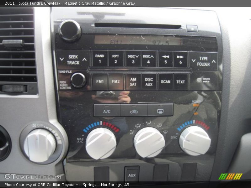 Magnetic Gray Metallic / Graphite Gray 2011 Toyota Tundra CrewMax