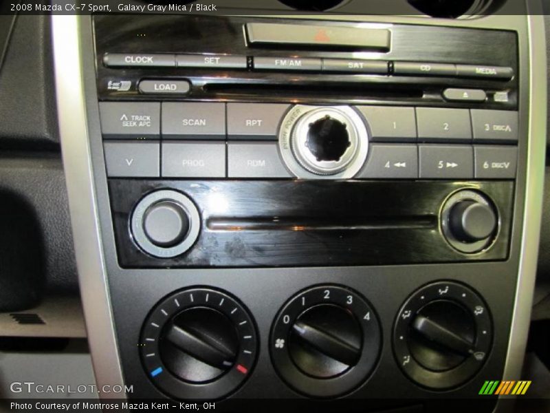 Galaxy Gray Mica / Black 2008 Mazda CX-7 Sport