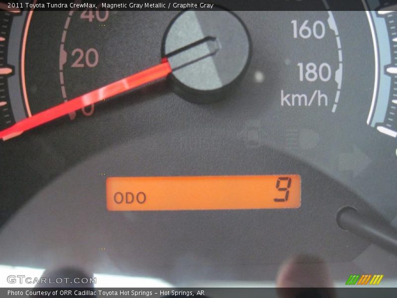 Magnetic Gray Metallic / Graphite Gray 2011 Toyota Tundra CrewMax