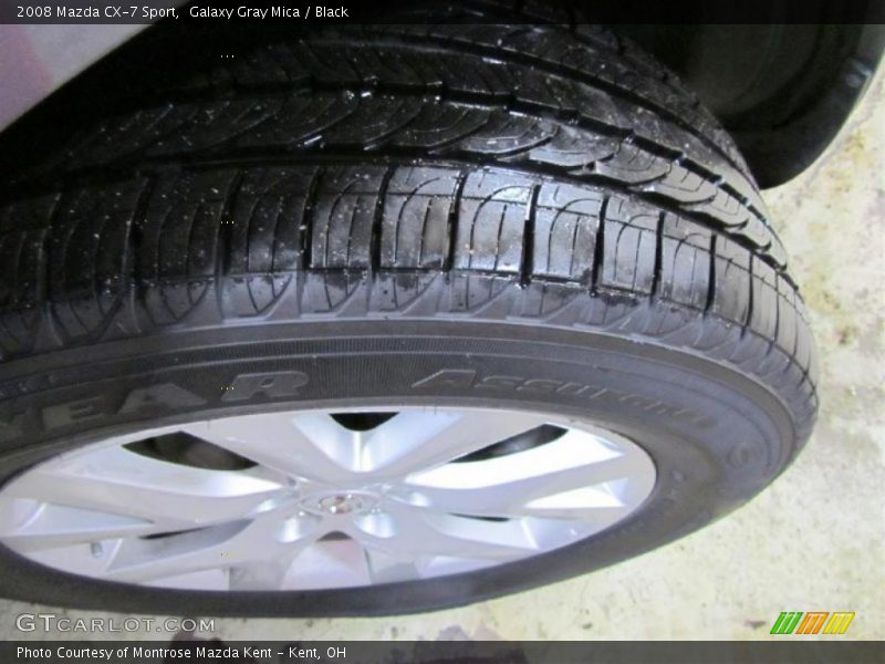 Galaxy Gray Mica / Black 2008 Mazda CX-7 Sport