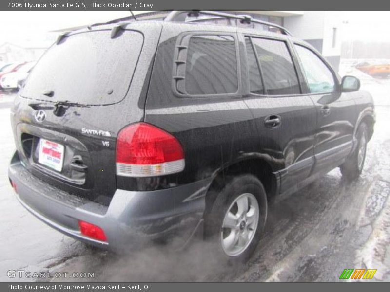 Black Obsidian / Gray 2006 Hyundai Santa Fe GLS
