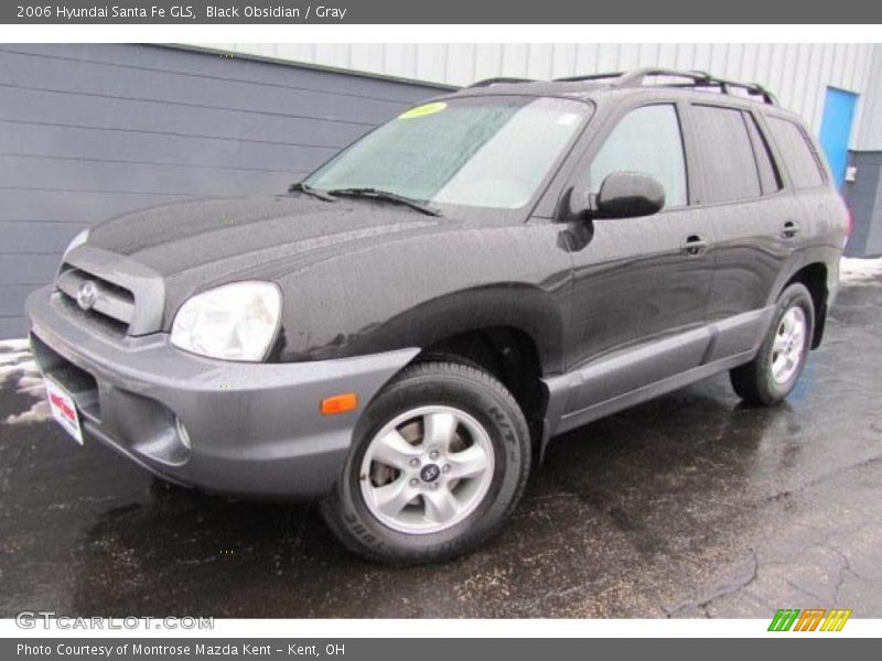 Black Obsidian / Gray 2006 Hyundai Santa Fe GLS