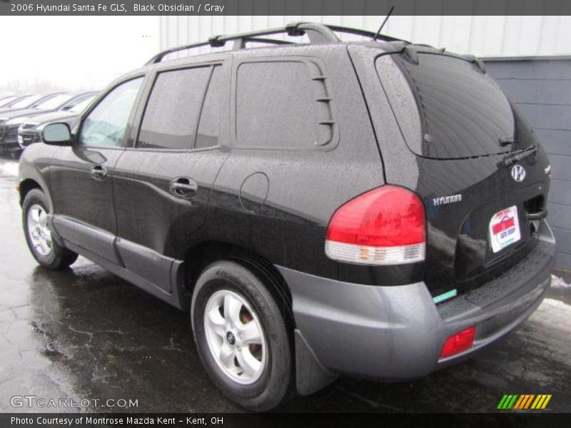 Black Obsidian / Gray 2006 Hyundai Santa Fe GLS