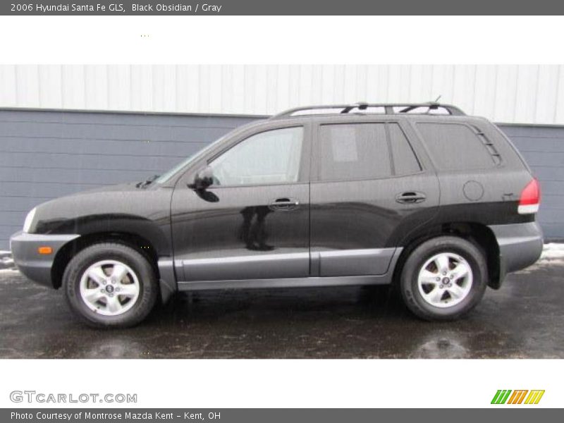 Black Obsidian / Gray 2006 Hyundai Santa Fe GLS