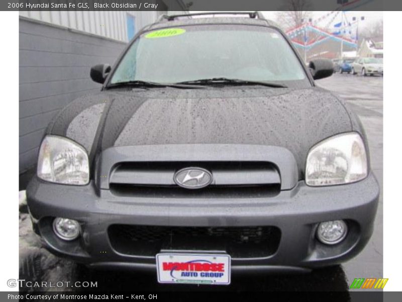 Black Obsidian / Gray 2006 Hyundai Santa Fe GLS