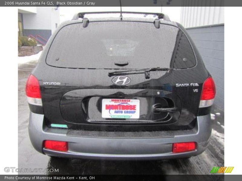Black Obsidian / Gray 2006 Hyundai Santa Fe GLS