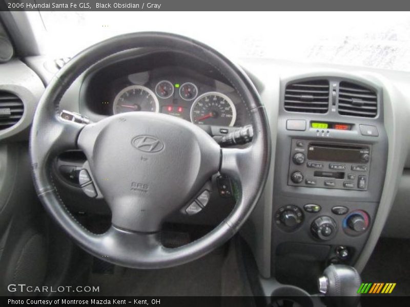 Black Obsidian / Gray 2006 Hyundai Santa Fe GLS