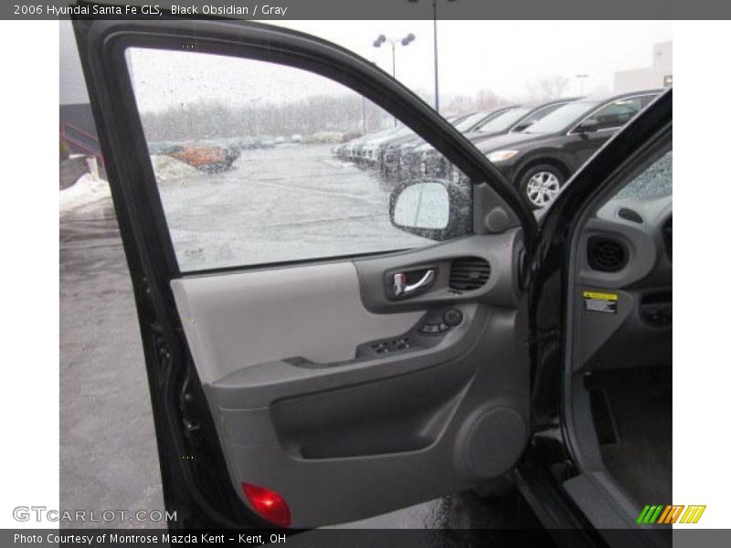 Black Obsidian / Gray 2006 Hyundai Santa Fe GLS