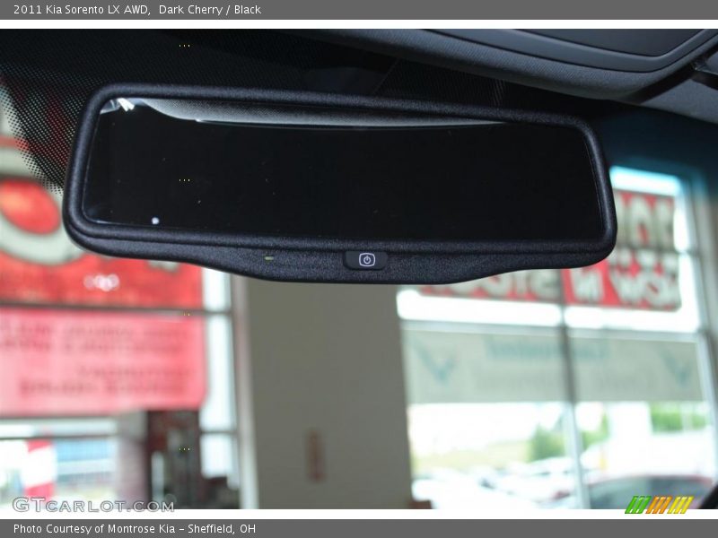 Dark Cherry / Black 2011 Kia Sorento LX AWD