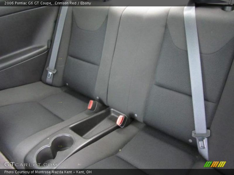 Crimson Red / Ebony 2006 Pontiac G6 GT Coupe
