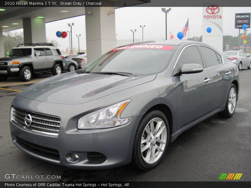 Ocean Gray / Charcoal 2010 Nissan Maxima 3.5 SV
