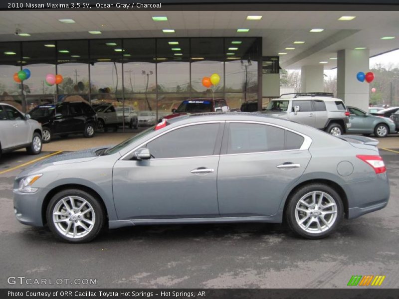 Ocean Gray / Charcoal 2010 Nissan Maxima 3.5 SV