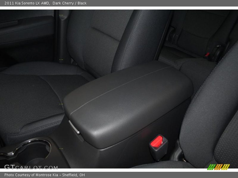 Dark Cherry / Black 2011 Kia Sorento LX AWD