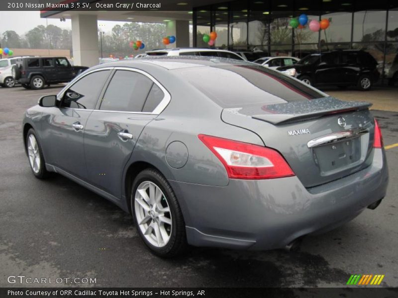Ocean Gray / Charcoal 2010 Nissan Maxima 3.5 SV