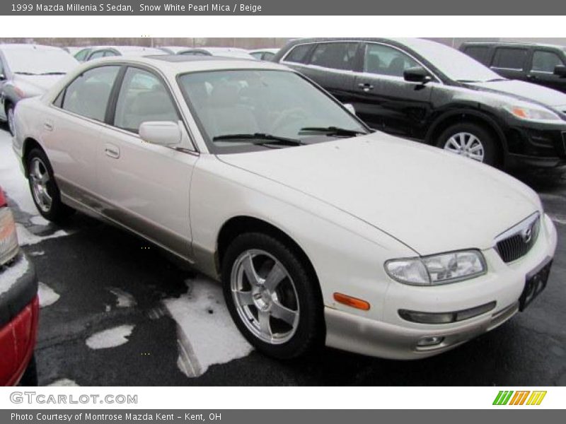 Snow White Pearl Mica / Beige 1999 Mazda Millenia S Sedan