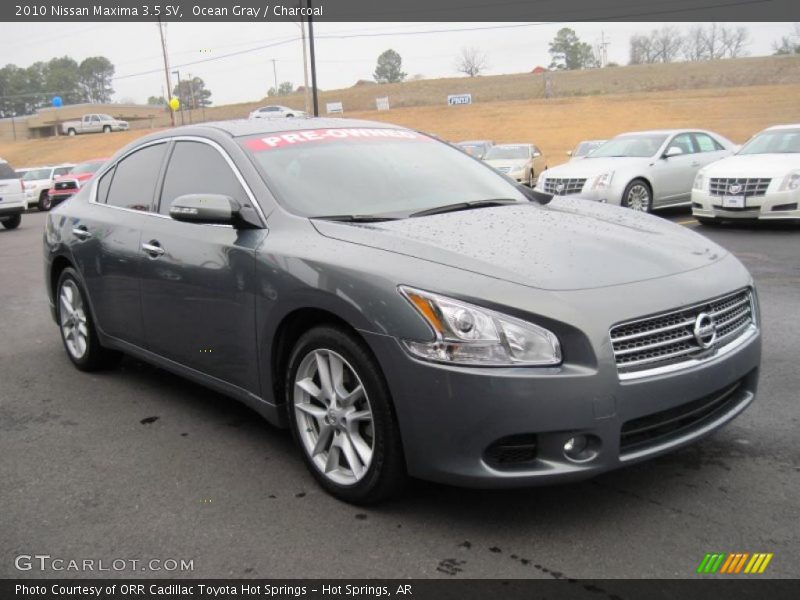 Ocean Gray / Charcoal 2010 Nissan Maxima 3.5 SV