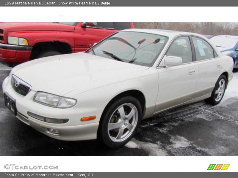 Snow White Pearl Mica / Beige 1999 Mazda Millenia S Sedan