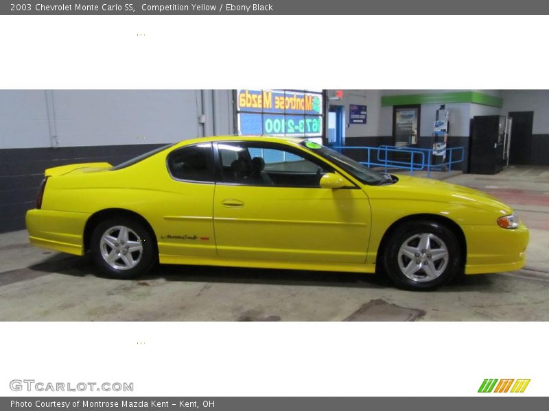 Competition Yellow / Ebony Black 2003 Chevrolet Monte Carlo SS