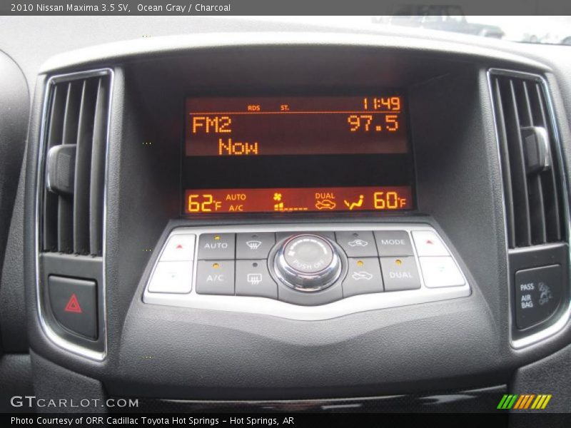 Ocean Gray / Charcoal 2010 Nissan Maxima 3.5 SV