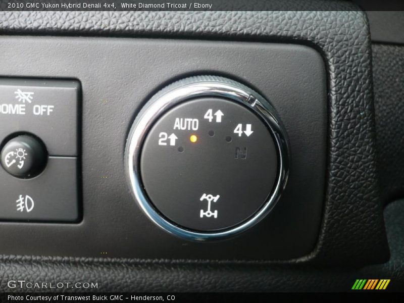 Controls of 2010 Yukon Hybrid Denali 4x4
