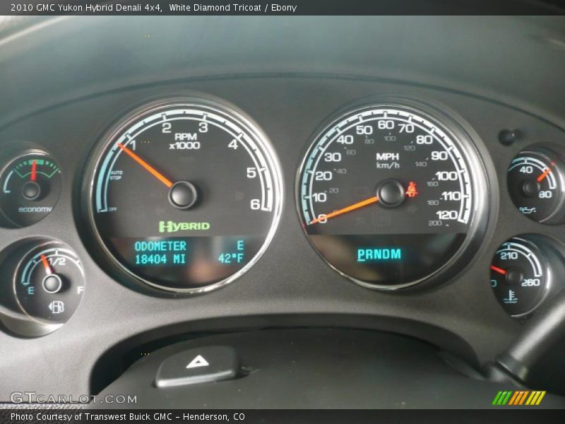  2010 Yukon Hybrid Denali 4x4 Hybrid Denali 4x4 Gauges
